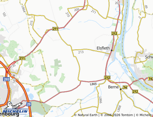 MICHELIN Eckfleth map - ViaMichelin