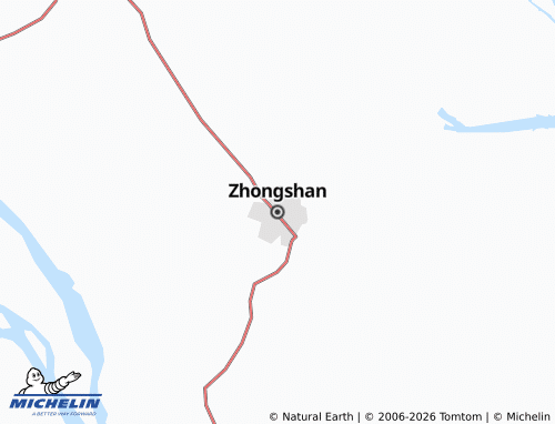 Kaart MICHELIN Zhongshan - ViaMichelin