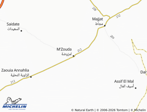 Mappa MICHELIN Imzoudah - ViaMichelin