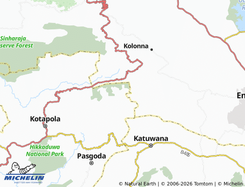 Mapa MICHELIN Ketawala - ViaMichelin