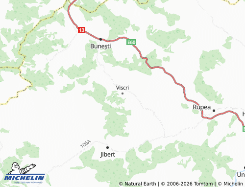 Mapa MICHELIN Viscri - ViaMichelin