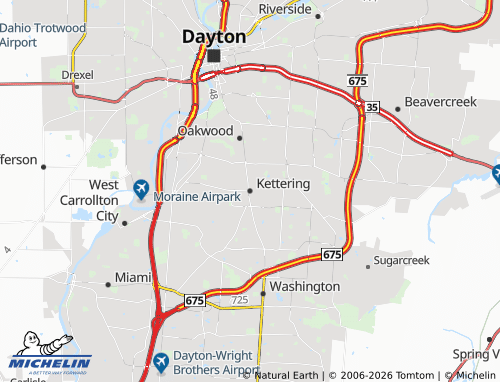 Mappa MICHELIN Kettering - ViaMichelin