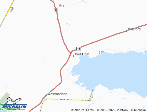 Mapa MICHELIN Port Elgin - ViaMichelin