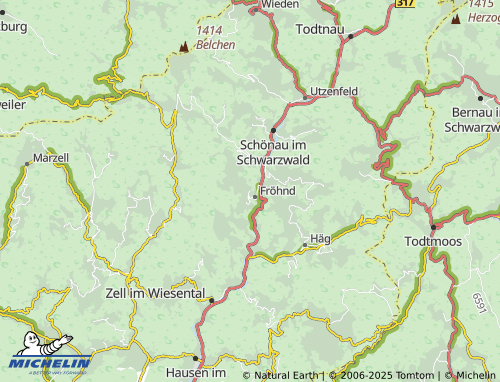 Mapa MICHELIN Ittenschwand - ViaMichelin