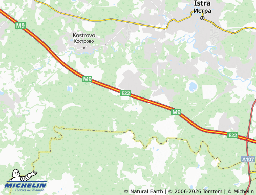 Carte MICHELIN Znamya - ViaMichelin