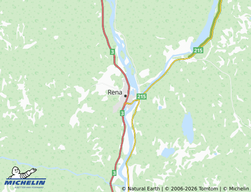 Mappa MICHELIN Rena - ViaMichelin