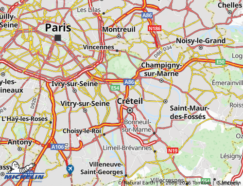 MICHELIN Maisons-Alfort map - ViaMichelin