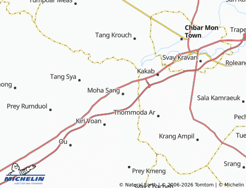 Mappa MICHELIN Moha Sang - ViaMichelin
