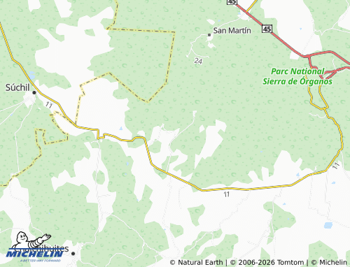 Mapa MICHELIN San Rafael - ViaMichelin