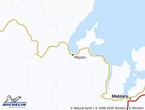 MICHELIN-Landkarte Miyazu - ViaMichelin