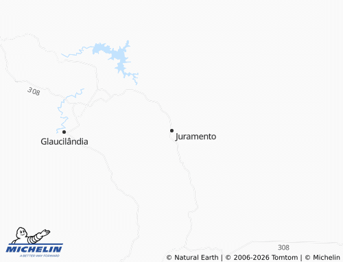 Mappa MICHELIN Juramento - ViaMichelin
