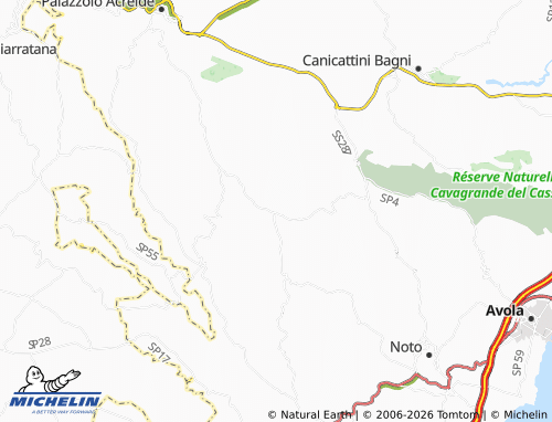 MICHELIN Testa dell'Acqua map - ViaMichelin