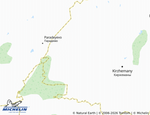 MICHELIN-Landkarte Lobaski - ViaMichelin
