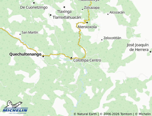 Kaart MICHELIN Coltotlipla - ViaMichelin