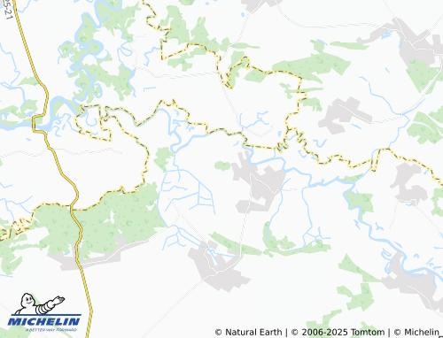 MICHELIN Chervona Hirka map - ViaMichelin