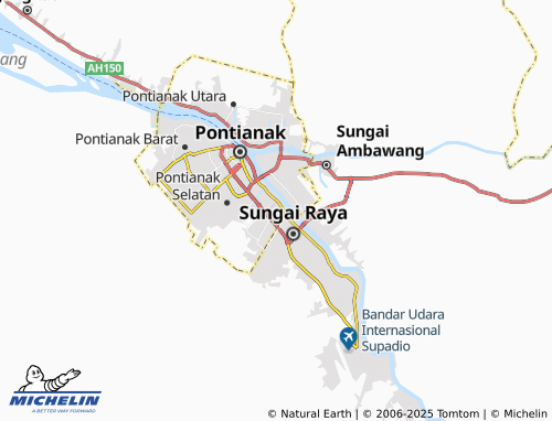 MICHELIN Bangka Belitung Laut map - ViaMichelin
