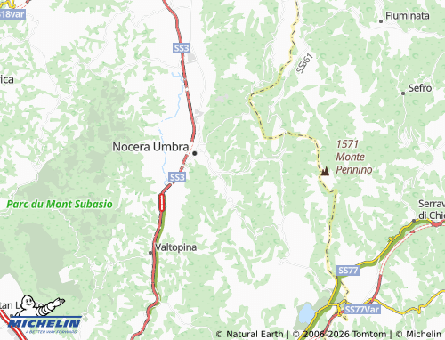 MICHELIN Grillo map - ViaMichelin