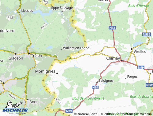 MICHELIN Macon map - ViaMichelin