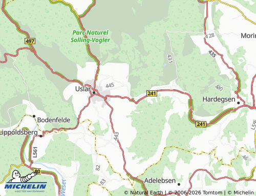 MICHELIN Bollensen map - ViaMichelin