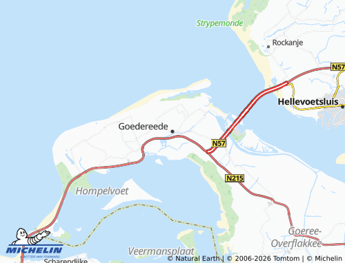 Mapa MICHELIN Goedereede - ViaMichelin