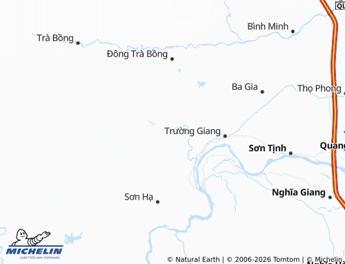Mapa MICHELIN Trà Tân - ViaMichelin