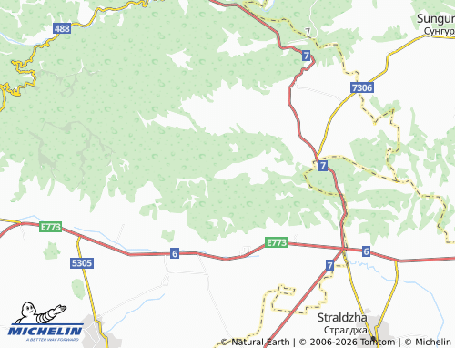 Mapa MICHELIN Sedlarevo - ViaMichelin