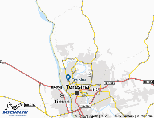 MICHELIN Aroeiras map - ViaMichelin
