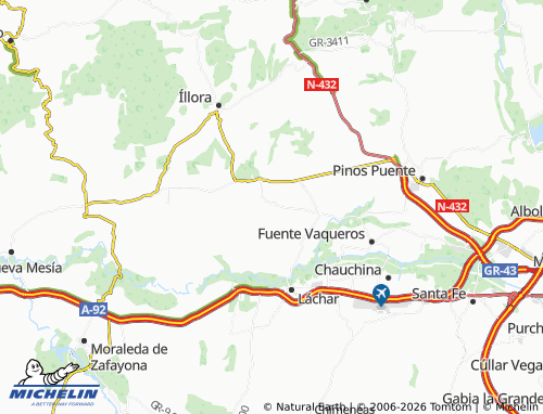 Mappa MICHELIN Escoznar - ViaMichelin