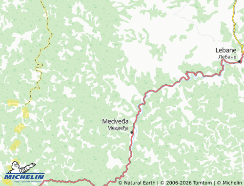 Mapa MICHELIN Gazdare - ViaMichelin