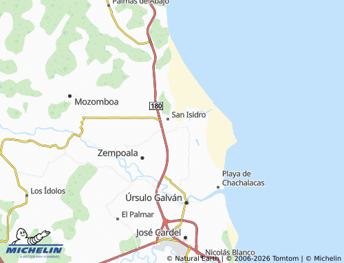 Mapa MICHELIN Chalahuite - ViaMichelin