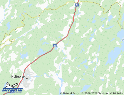 MICHELIN Nyby map - ViaMichelin