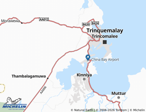 MICHELIN Kappalthurai map - ViaMichelin