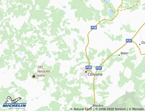 Mapa MICHELIN Graši - ViaMichelin