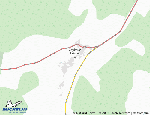 MICHELIN-Landkarte Zaykovo - ViaMichelin