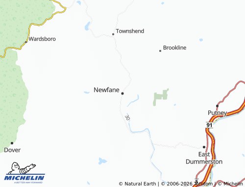 Mappa MICHELIN Newfane - ViaMichelin