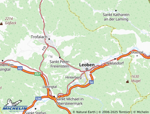 MICHELIN Unterer Tollinggraben map - ViaMichelin