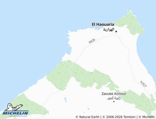 MICHELIN Bani Kheerah map - ViaMichelin