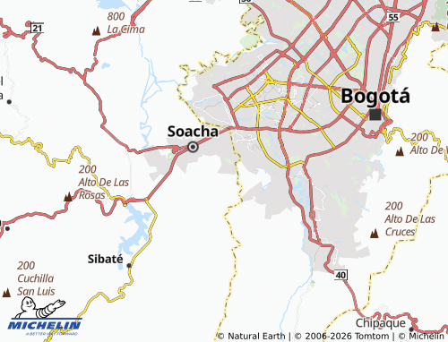 Mappa MICHELIN Las Margaritas - ViaMichelin