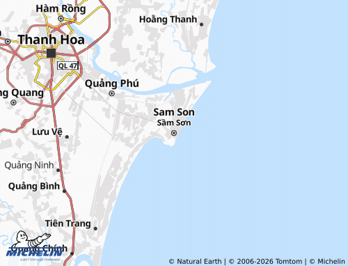 Mappa MICHELIN Sam Son - ViaMichelin