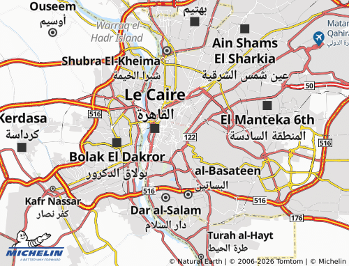 MICHELIN El Dawoudia map - ViaMichelin
