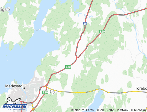Carte MICHELIN Hasslerör - ViaMichelin