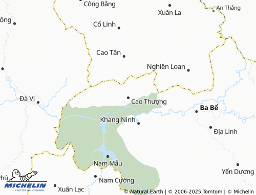 MICHELIN Cao Thượng map - ViaMichelin