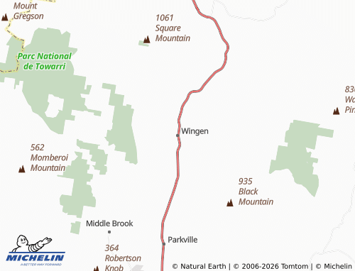 Mapa MICHELIN Wingen - ViaMichelin