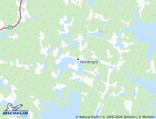Mappa MICHELIN Nordingrå - ViaMichelin