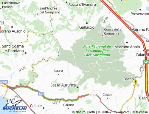 Mapa MICHELIN San Martino - ViaMichelin