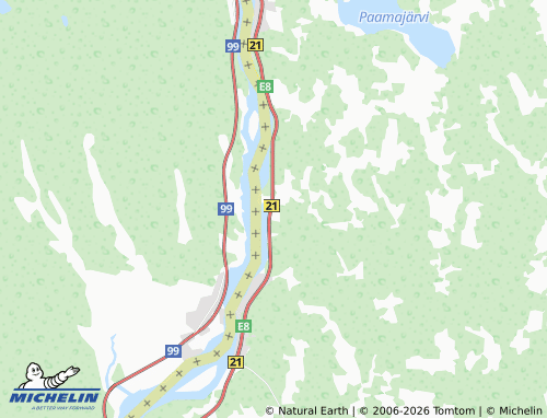 MICHELIN Karpinpää map - ViaMichelin