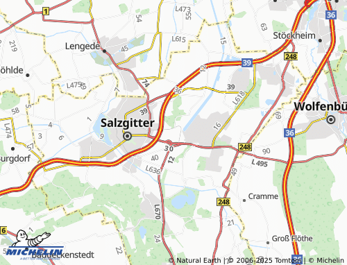 Kaart MICHELIN Hallendorf - ViaMichelin