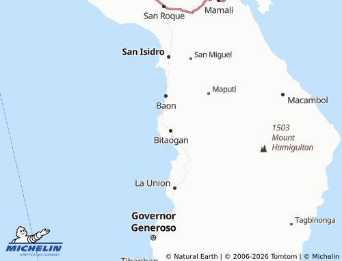 MICHELIN Bitaogan map - ViaMichelin