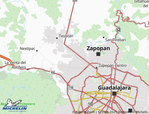 MICHELIN Residencial Sevilla map - ViaMichelin