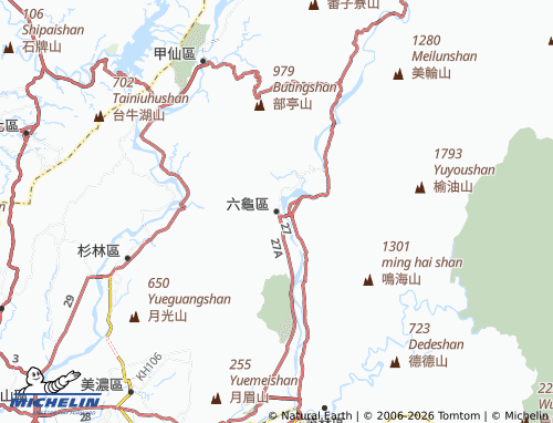 Mapa MICHELIN liu gui qu - ViaMichelin